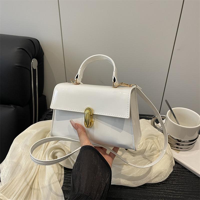 Niche Design Crossbody Bag For Women 20256 Autumn New Fashion Simple Stylish Underarm Leopard Print Vintage Single Shoulder Bag