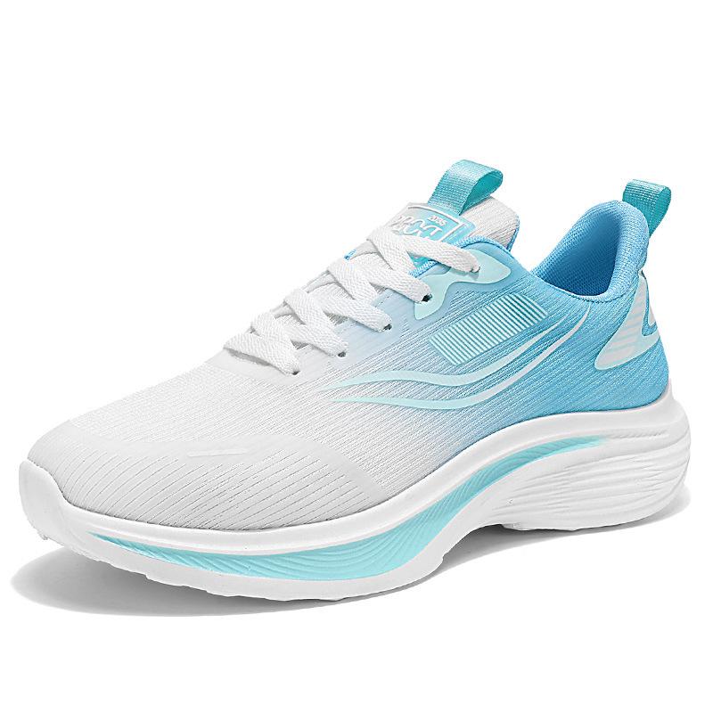 2025 new men's shoes summer breathable mesh lightweight sports running shoes men's shock-absorbing casual couple shoes