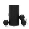 EPP Yoga Foam Roller Set with Peanut & Fascia Massage Balls for Muscle Relaxation