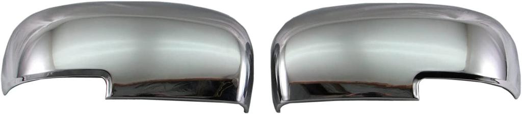 BRIGHTZ Chrome Door Mirror Covers for Hustler MR92S/MR52S [MIR-SID-307] R92/R52/92S/52S/92/52/90/50