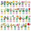 Lele Brothers Flower Building Blocks: Children's Educational Toy - Eternal Flower Jigsaw Puzzle