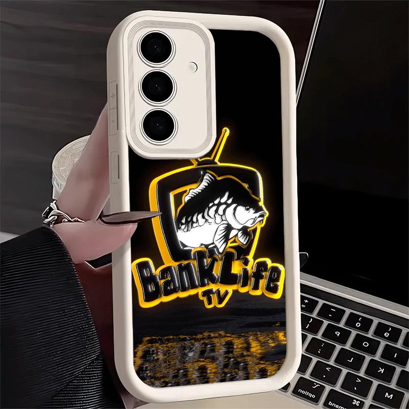 Phone Case for Samsung Galaxy A17 A16 A15 A14 A13 Nash Fishing Fish Mark A56 A36 A26 A55 A35 A25 A54 A34 A24 A53 A33 A23 A07 A06