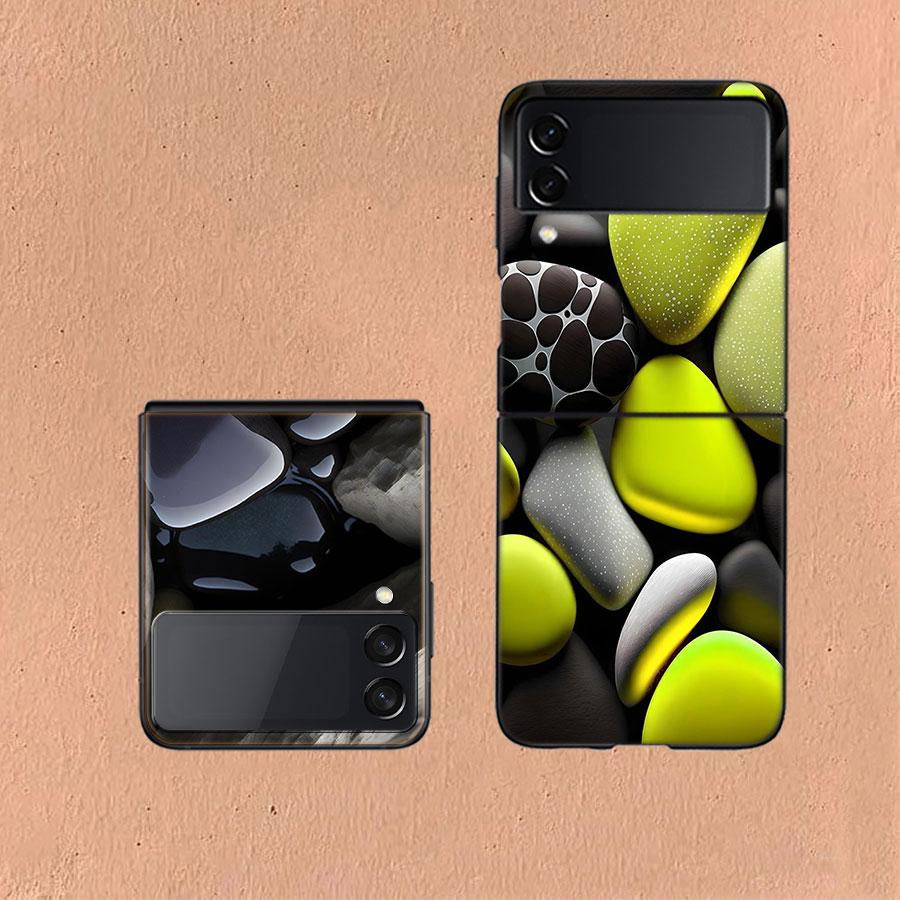 Formation of Rocks Coque For Samsung Z Flip7 6 Galaxy Case Shockproof Z Flip5 Z Flip3 4 5G Hard Cover Phone TPU PC Hard Funda