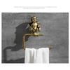 2026 New Retro Angel Towel Rack Towel Ring Bathroom Towel Hanger Toilet Towel Bar