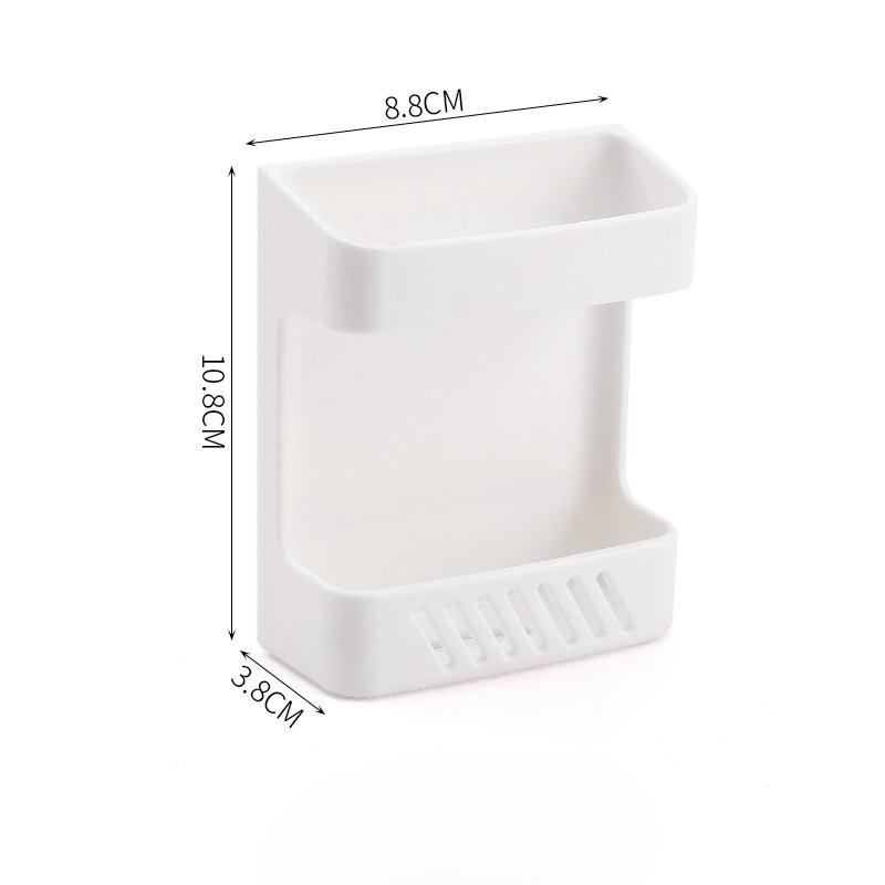 Remote Control Storage Box Free Punching Table Side Wall Hanging Wall Air Conditioning Remote Control Board Bed Head Mobile Phone Storage Storage Rack