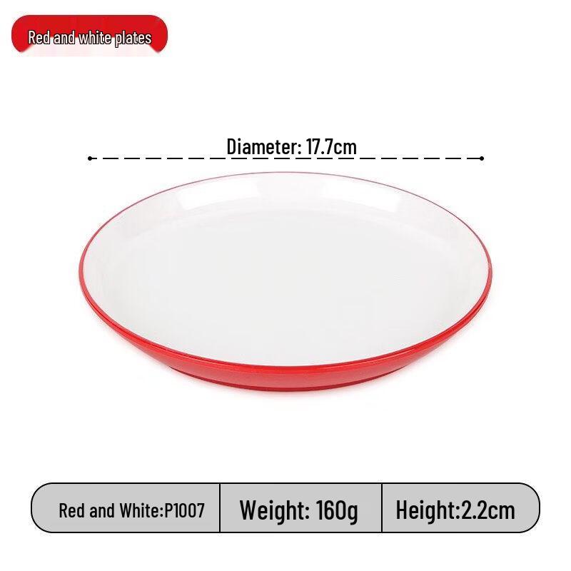 DREAM Melamine Round Serving Plates