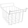Hanging Chest Freezer Baskets Open Top Wire Bin for Freezer Storage Organizer Metal Rack Kitchen Space Saving Solution