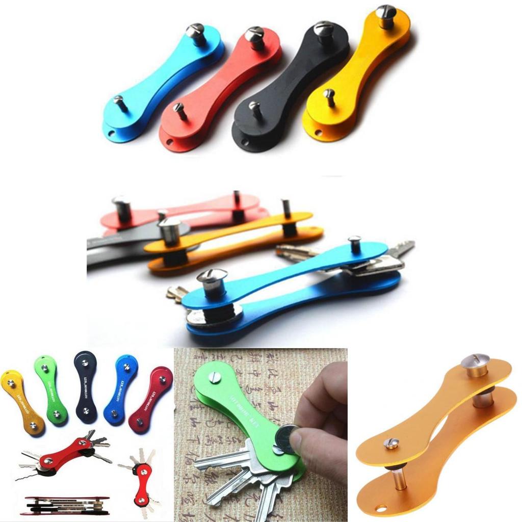 Smart Key Organizer With Foldable Design For Home And Travel Use