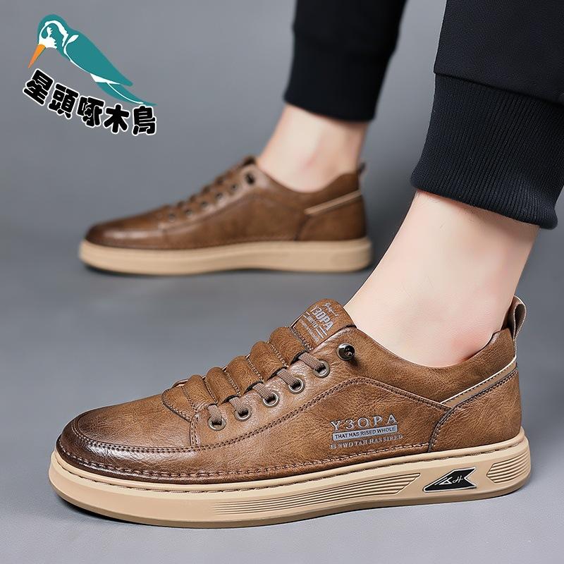 Męskie buty 2025 lato nowy trend modowy codzienne buty deskorolkowe popularne wszechstronne buty męskie
