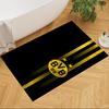 Borussia Dortmund Passion Anti-slip Rug Soft Plush Non-slip Bottom Pet-friendly Living Room Retro American Style Birthday Gift for Family