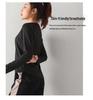 2023 Spring/Fall Quick-Dry Loose Long Sleeve Sports T-shirt for Yoga & Running
