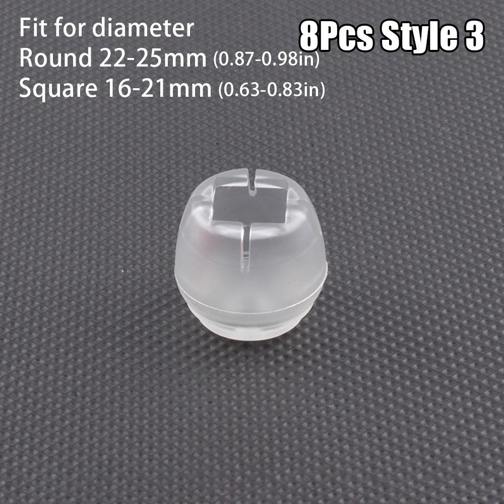 

8Pcs Anti-slip Table Chair Leg Caps Furniture Feet Feet Covers New Floor Protector Pads 8Pcs Style 3