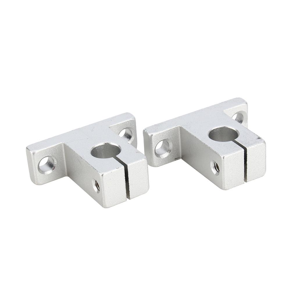 2pc SK10 Linear Rail Shaft Support Bracket Vertical Optical Axis Holder