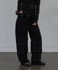 SETUP-EXE Pin Tuck Eyelet Pants / Black