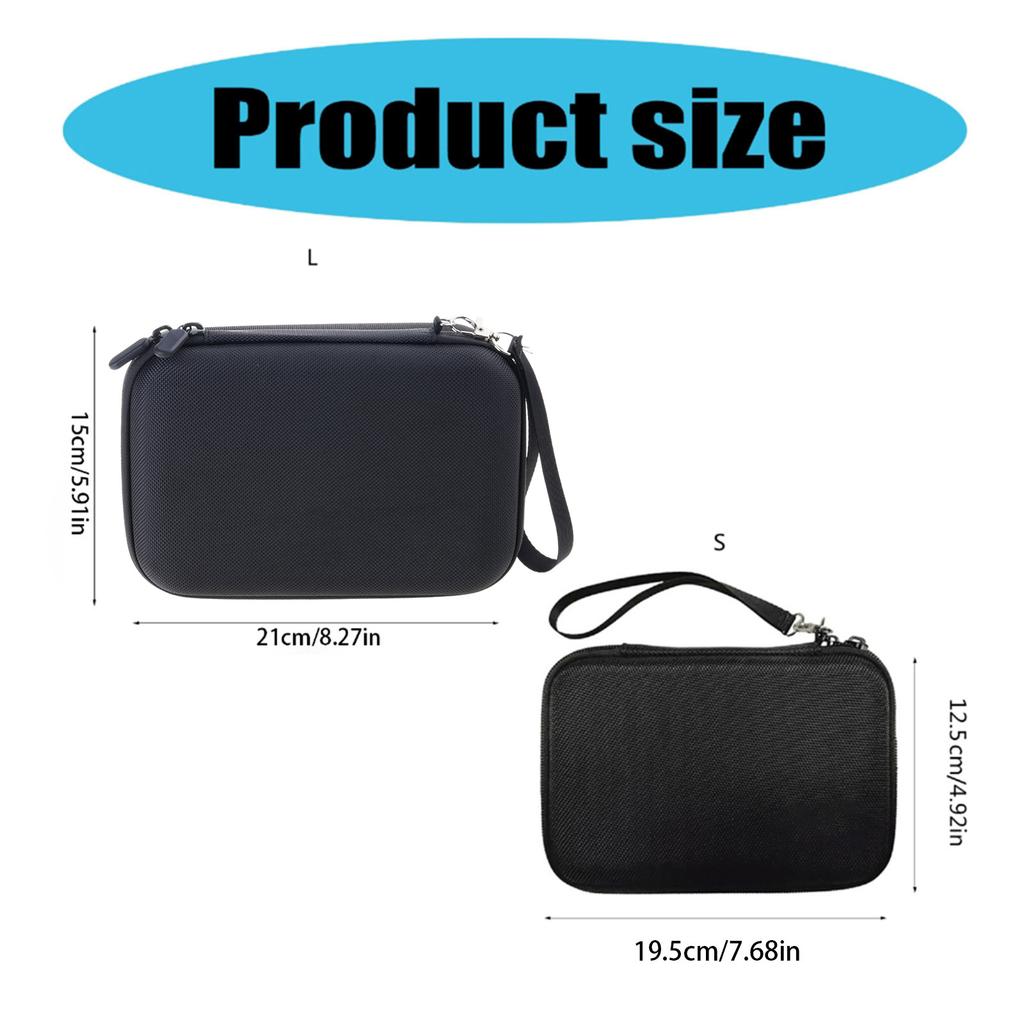 Portable Storage Solution Shockproof Scratch-resistant EVA Case Conatiner Storage Bag for WIN Mini 7" Game Console