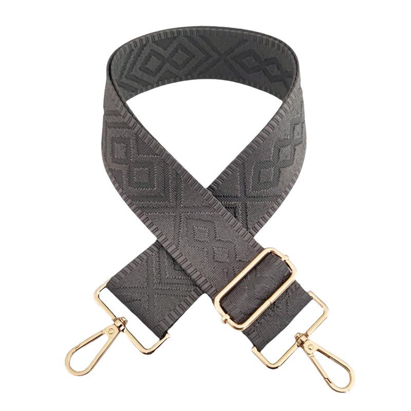 Tracolla monocolore larga 5 cm per borse, tracolla lunga a tracolla di ricambio, accessorio per borsa a tracolla singola.