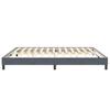 Łóżko Typu Box Spring Bez Materaca Ciemnoszary 200X220 Cm