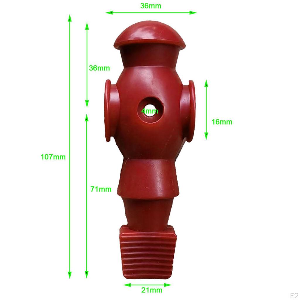 Foosball Accessories Player Resin Football Men Mini Soccer Statue Players