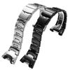 For Casio PROTREK Series 3071 PRG-110T/Y PRW-1300 Modified Titanium Alloy Watch Strap with Men's Titanium Steel Black Bracelet