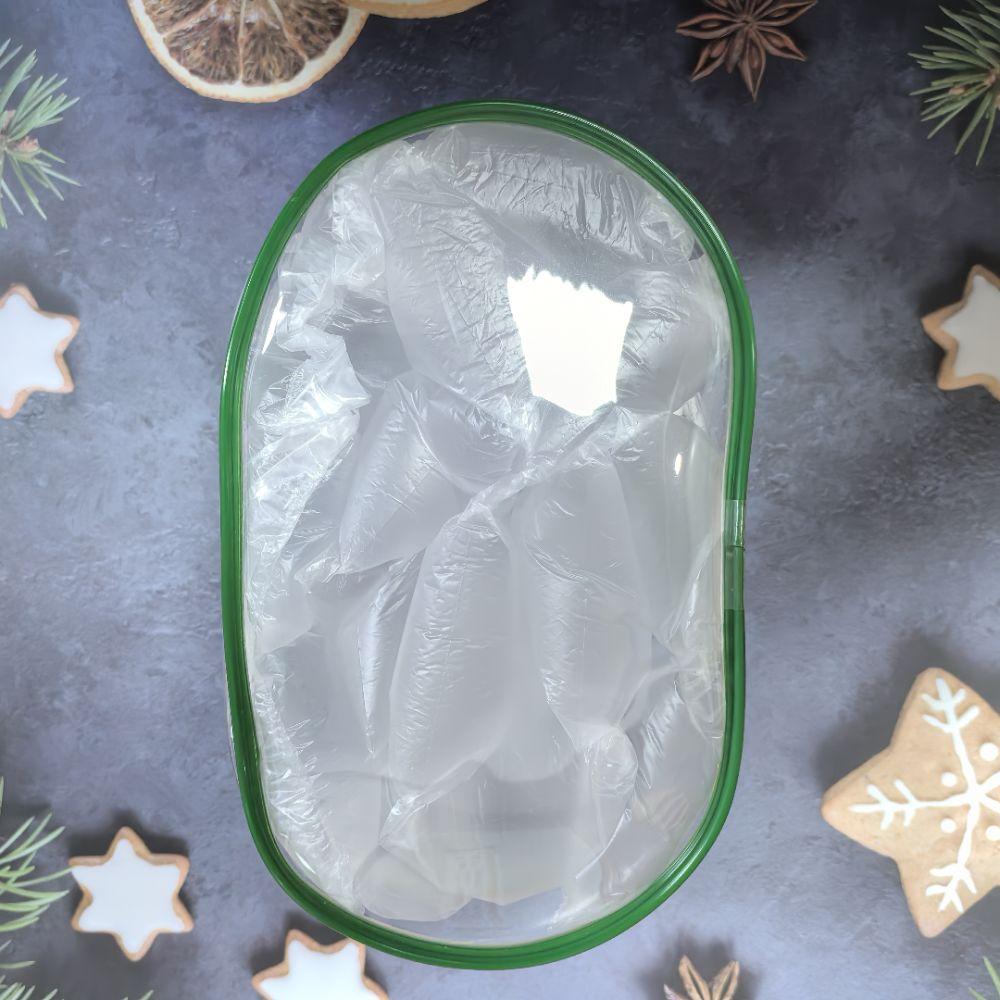 Dustproof 20cm Doll Takeaway Bag PVC Cotton Doll Transparent Bag Jewelry Organizer