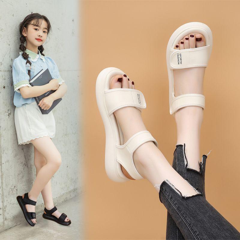

Sports sandals women s summer new Velcro non-slip soft-soled maternity beach shoes 35 чорний