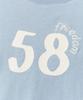 TAKEASY Women'S No. 58 Logo Short Sleeve (Sky Blue)