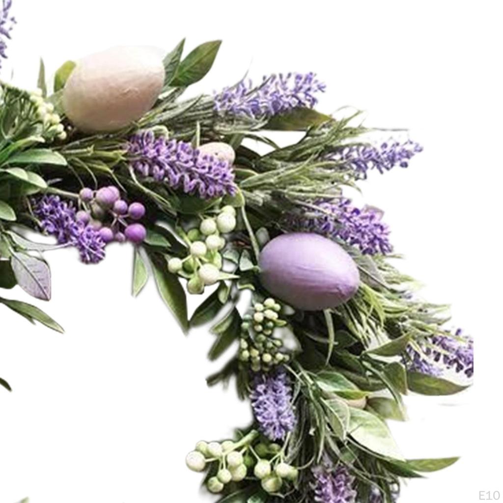 Bliss: Vibrant Easter Egg Wreath for Indoor and Outdoor Festivities