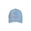 American Retro Baseball Cap Women'S Spring Summer Big Head Circumference Washed Face Small Versatile Letter Embroidered Cap