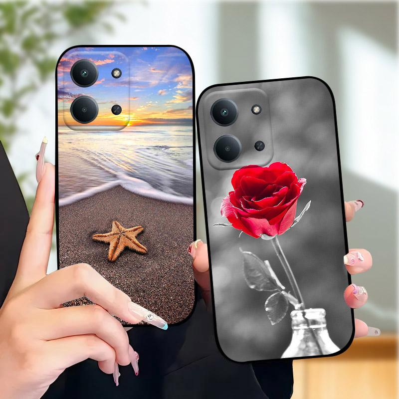 Pro Redmi 15C 5G Pouzdro Měkký Silikon TPU Zadní Kryt Pro Redmi 15 C Nárazuvzdorný Nárazník Funda Redmi15C 4G 5G Pouzdra na Telefon Coque