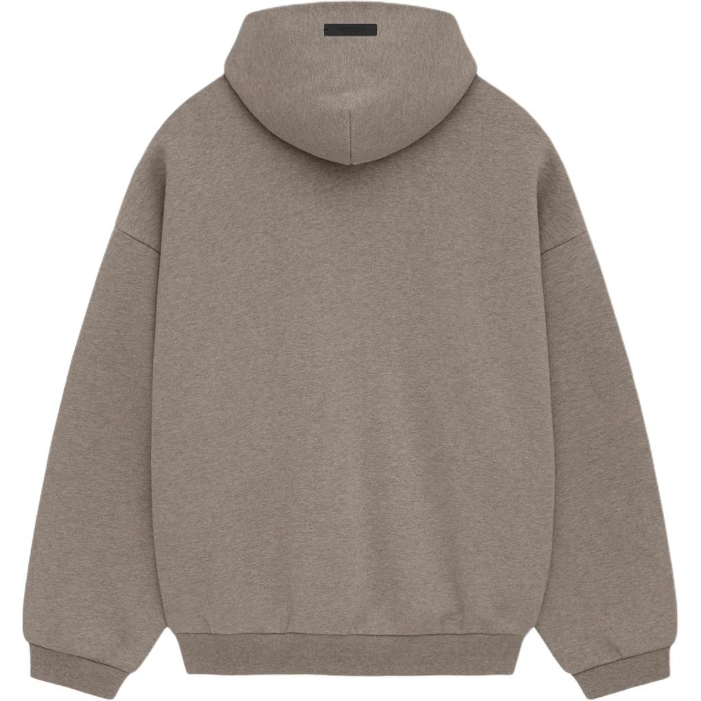Fear of God Essentials Heavy Fleece Vintage Shrunken Hoodie Heather Grey Men Tops 192HO246214F