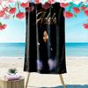 Adele Forever Print Beach Towel, Large Soft Quick Dry Towel for Beach Camping Swimming