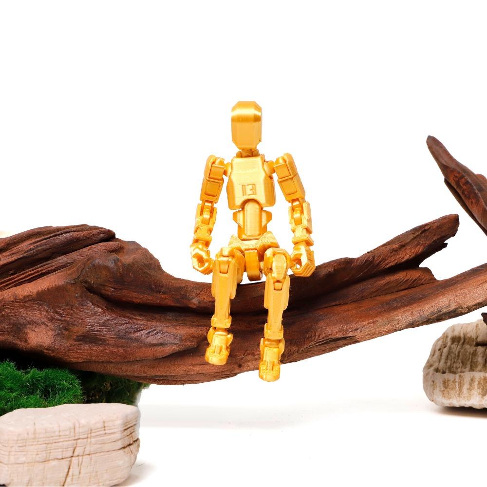 Figures Toys 3D Printed Action Figure Multi-Jointed 3D Printed Mannequin Kids Adults