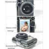 with Shoulder Strap Instant Camera Cover Crystal Storage Case for Fujifilm Instax Mini 41 Travel