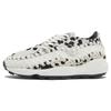 Air Footscape Woven White Cow Print Women Sneakers Cream Sail Black FB1959-102