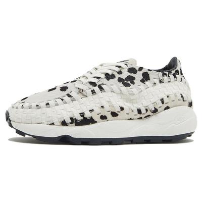 Buty sportowe damskie Air Footscape Woven Białe w krowi wzór Kremowe Żaglowe Czarne FB1959-102