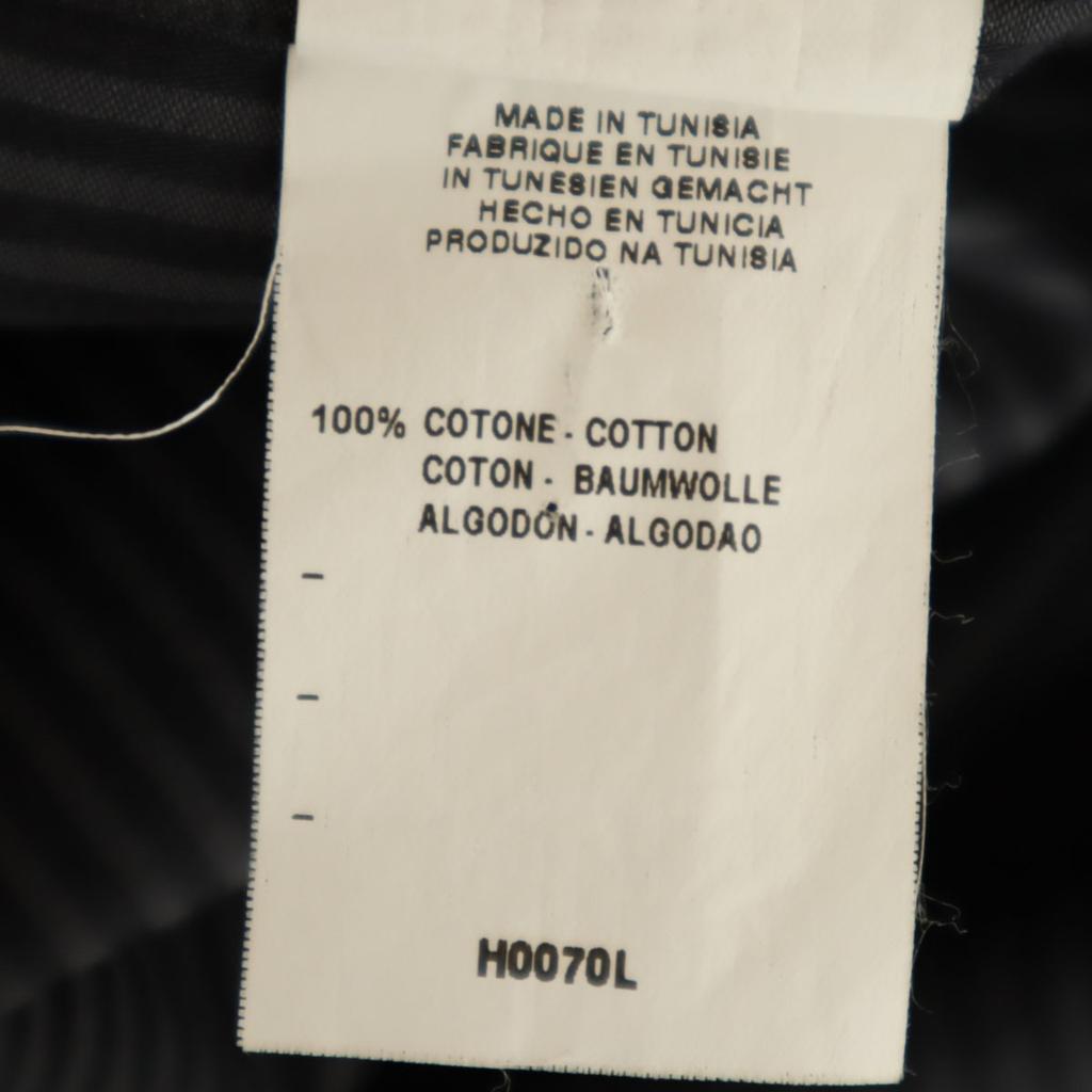 Armani Collezioni Striped Pattern Long Sleeve Cotton Shirt 39 Men's Used