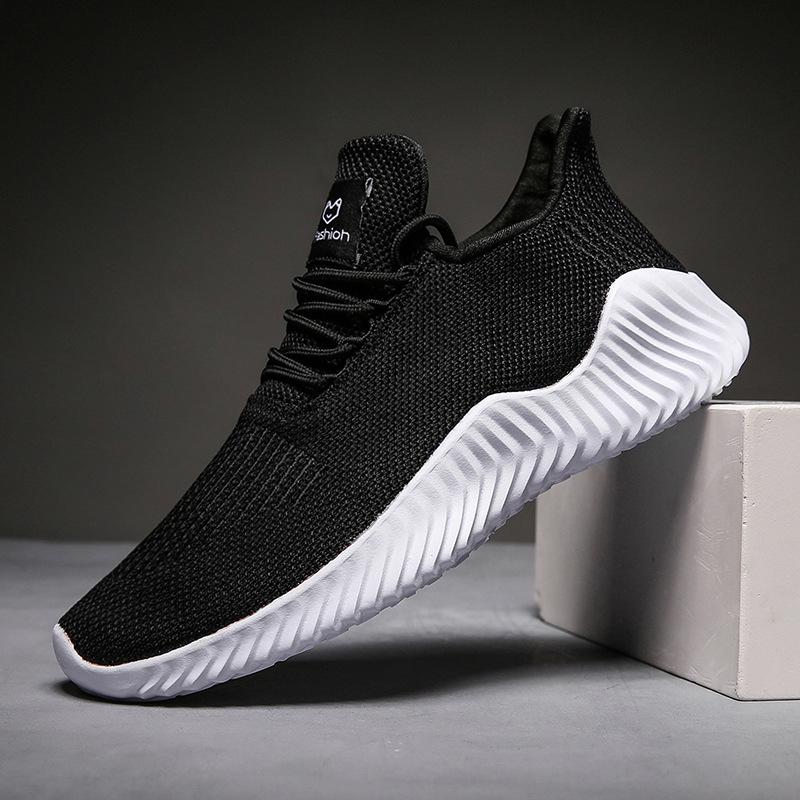 Winter New Casual Sports Men's Shoes Fashion Mesh Breathable Lightweight Large Size Shoes