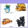 My Neighbor Totoro Bus Resin Craft Figurines With Creative Scene Displays For Gift Giving And Collecting