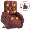 VidaXL Reclining Massage Armchair, Relaxation Chair with Adjustable Backrest and Footrest, Living Room Seat 3204783