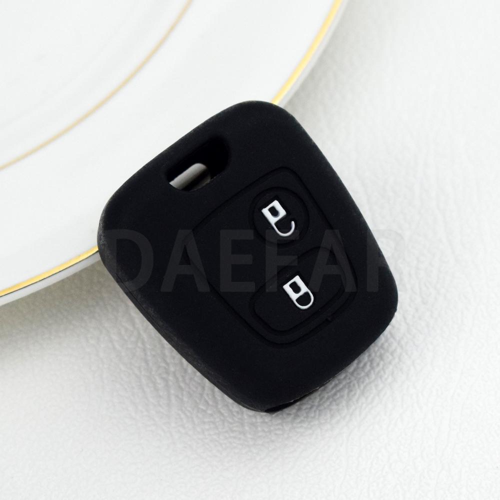 

Silicone Shell For Peugeot 107 207 307 For Citroen C1 C4 For Toyota Aygo Key Auto Remote Car Key Case Fob