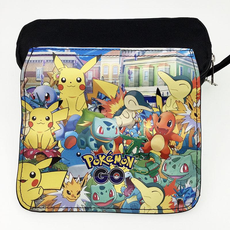 Large Capacity Pokémon Pencil Case for Students - Cartoon Anime Design