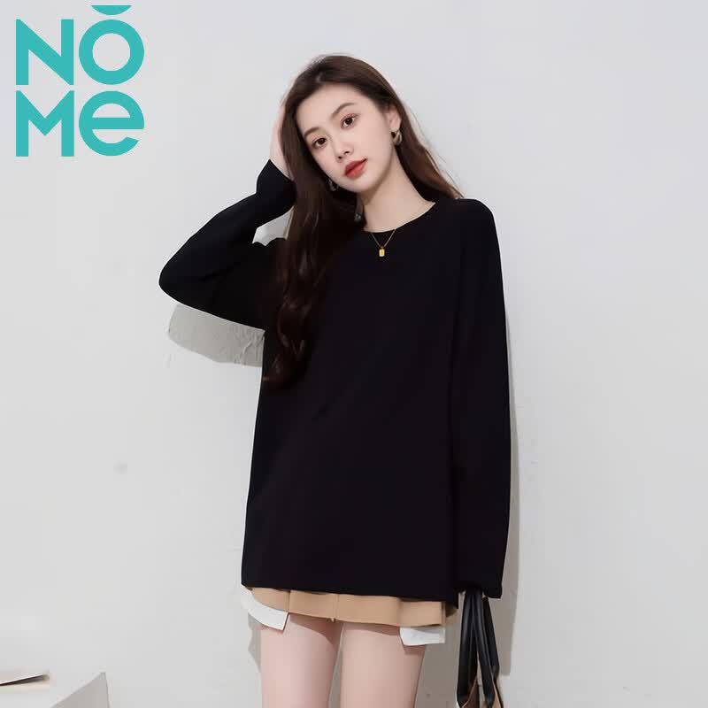 NOMe Women's Pure Cotton Long Sleeve T-Shirt