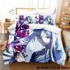 Yoisaki Kanade Bedding Set Cartoon Anime Three-Piece Set Adult Kid Bedroom Three-Piece Suit Kawaii Girl Colcha De Verano Ca