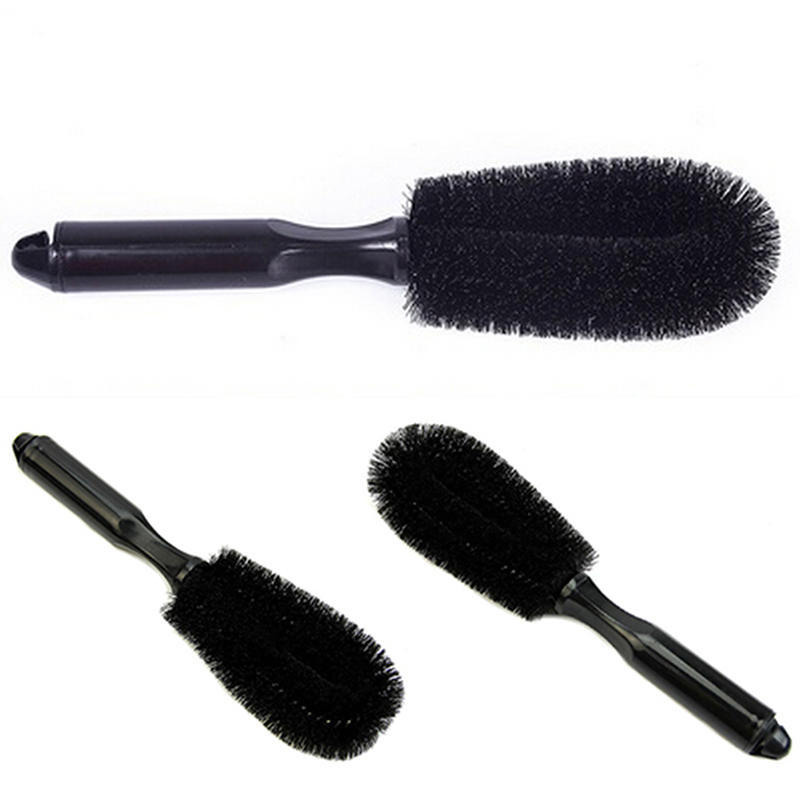 Wheel Tire Rim Scrub Brush Car Truck Motorcycle Bike Washing Cleaning Tool Handy