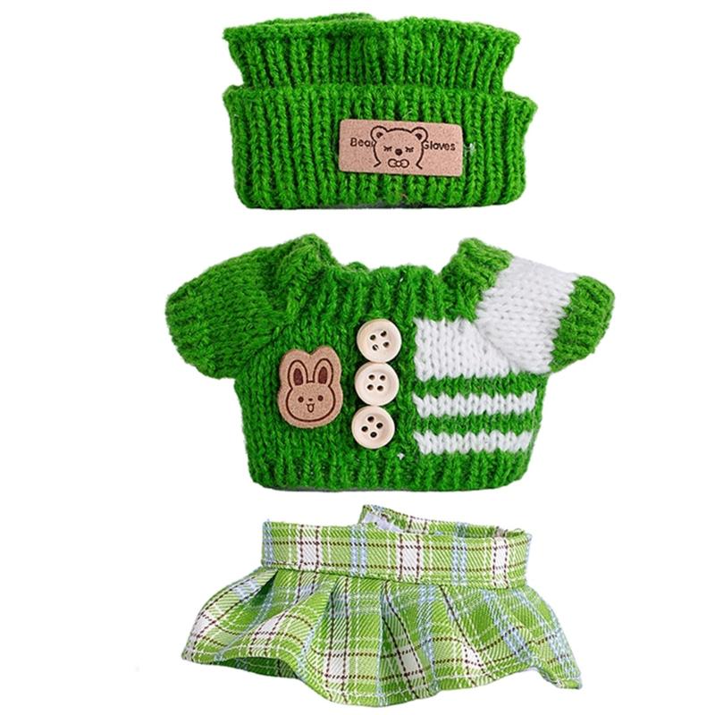 Fashion Doll Clothing Set For Anime Figure Doll 17cm Standing Doll Display Children Interactive DressingUp Doll Clothes