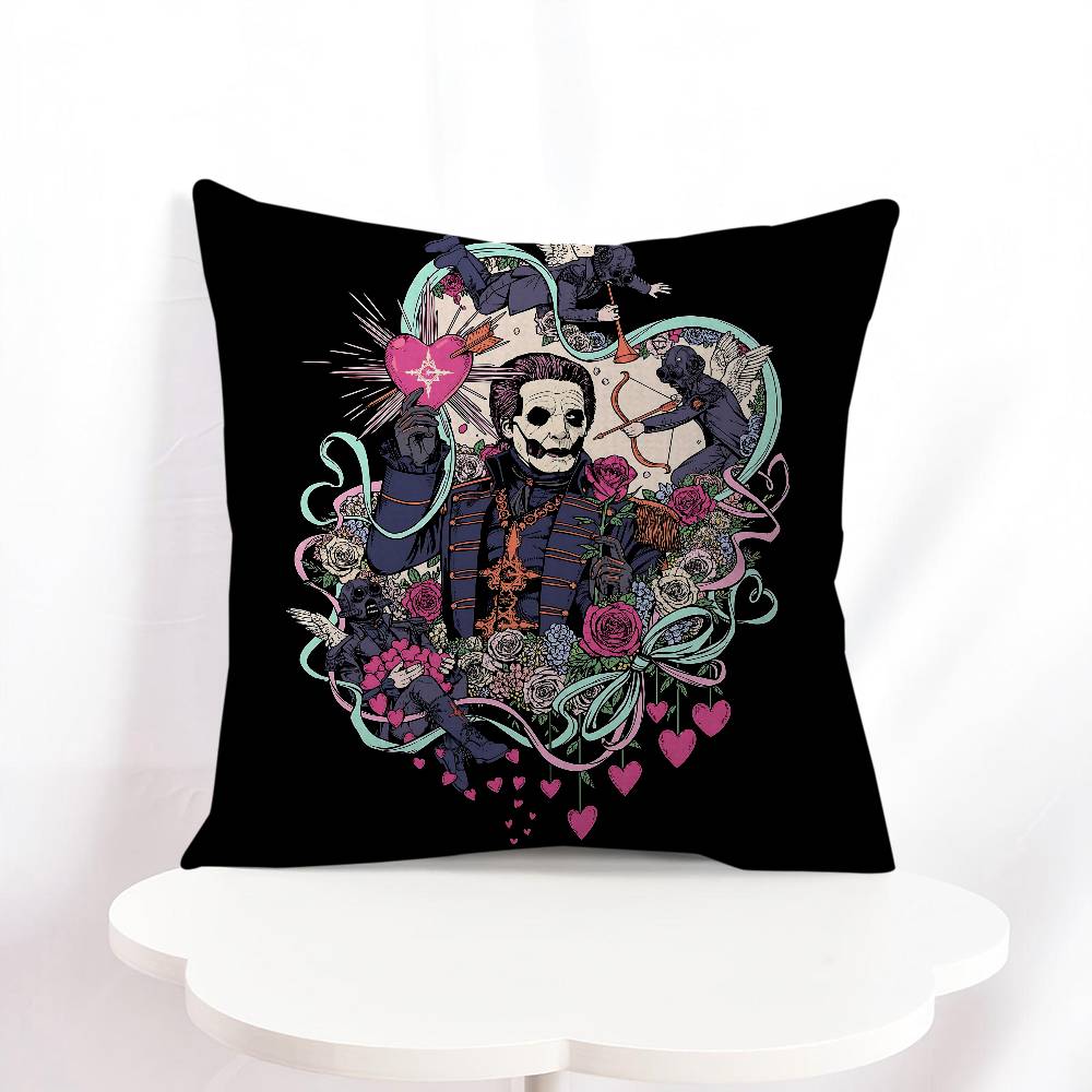 G-Ghost Band Cartoon Pillow Gift Home Office Decoration Bedroom Sofa Car Cushion Cover Case 45x45