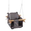 Baby Swing 55.1lb Load Bearing Wooden Hanging Baby Swing Universal Baby Hammock Swing for Indoor