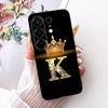 For Tecno Camon 50 4G Case CN5 Luxury Crown Letters Cover Soft TPU Phone Case For Tecno Camon 50 Pro 4G CN5c Camon50 Fundas Bags