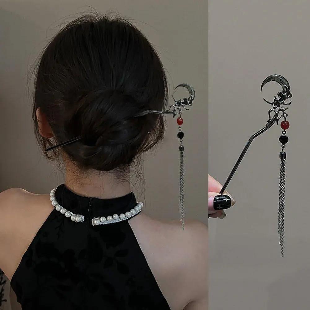 Vintage Chinese Hairpins, Set of 6