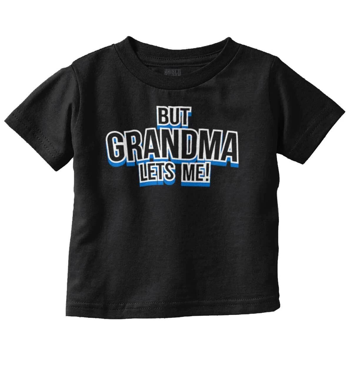 Spoiled By Grandma Nana Cute Birthday Gift Toddler Boy Girl Youth T Shirt Tee S